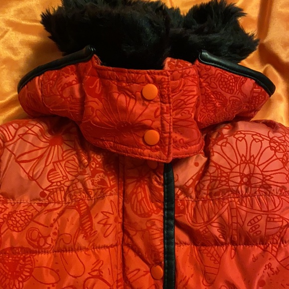 🎁 Unique Desigual gorgeous girls coat - Picture 7 of 10